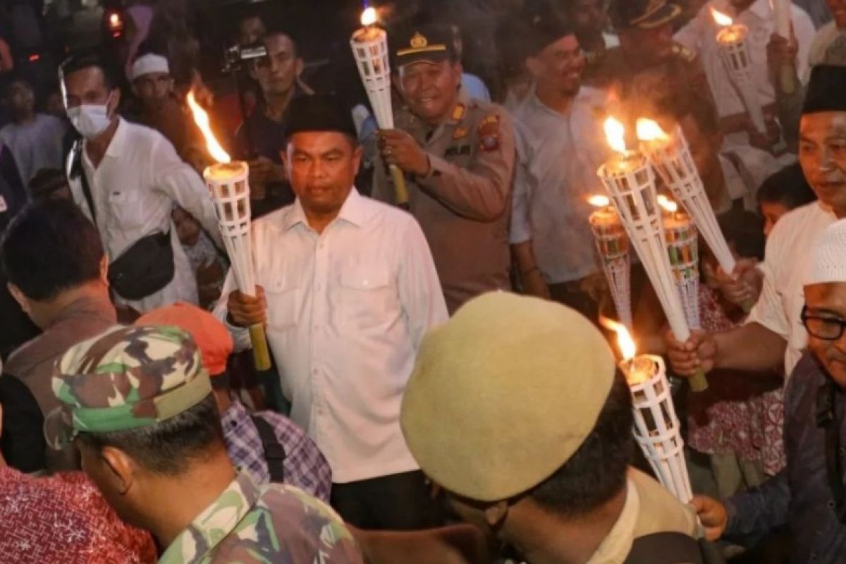 Pemkab Sergai apresiasi pawai obor sambut Ramadhan