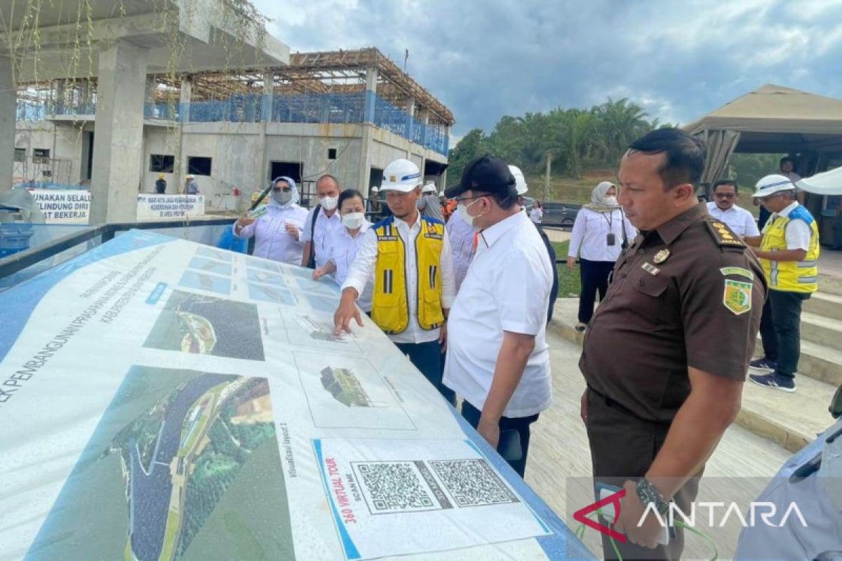 Tim PPS Kejagung RI tinjau lokasi pembangunan  IKN bersama Kementerian PUPR