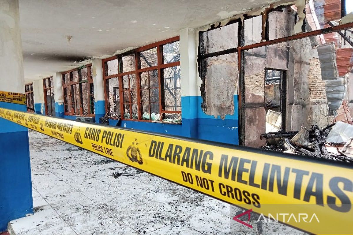Polisi selidiki kebakaran gedung LPPM Universitas Palangka Raya