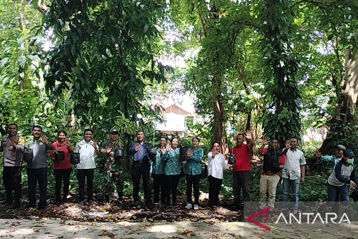 Yayasan Sor Silai-warga Olilit Maluku tanam ratusan pohon di sumber air