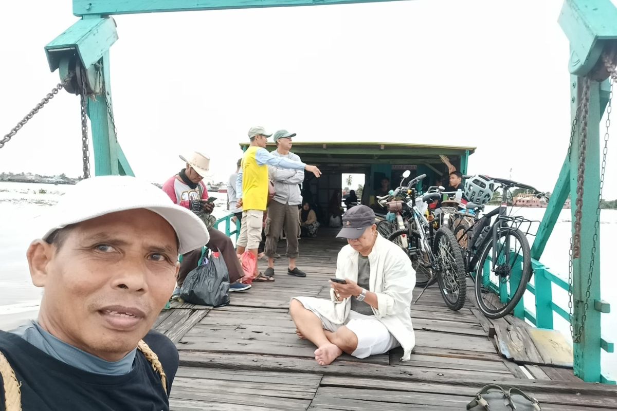Komunitas sepeda antik: bersepeda di pinggiran Banjarmasin berpotensi jadi objek wisata
