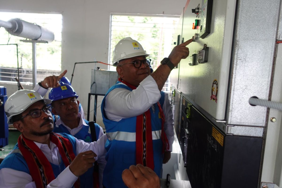 PLN resmikan listrik 24 jam di  tiga wilayah Maluku