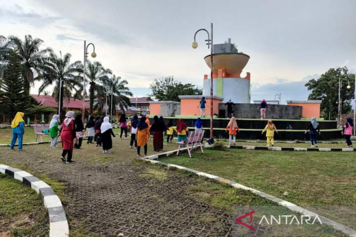 Lahan bekas Polres Mukomuko jadi lokasi pemasaran produk kuliner