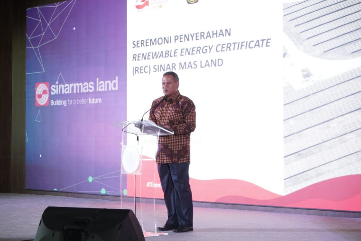 Kementerian ESDM apresiasi Sinar Mas Land manfaatkan EBT