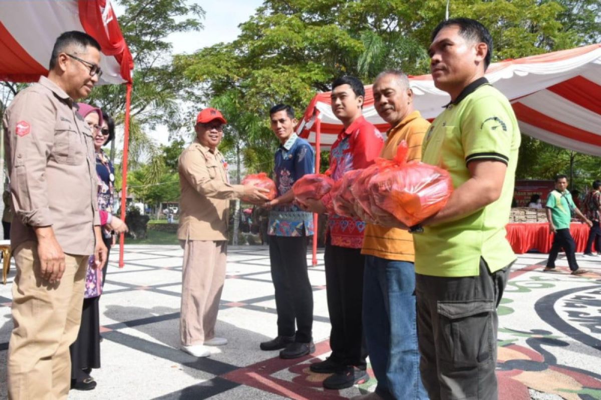 Dishanpang Kalteng sediakan pangan strategis dalam gelaran Pasar Murah Ramadhan