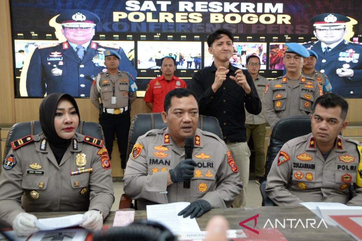 Polisi ungkap kasus pembunuhan perempuan di Cileungsi