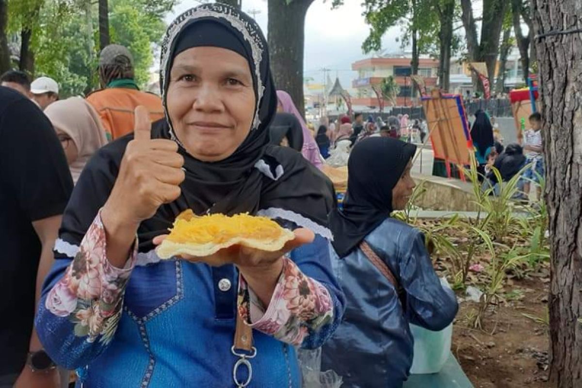 Kerupuk kuah, makanan khas warga  Bukittinggi saat berbuka puasa