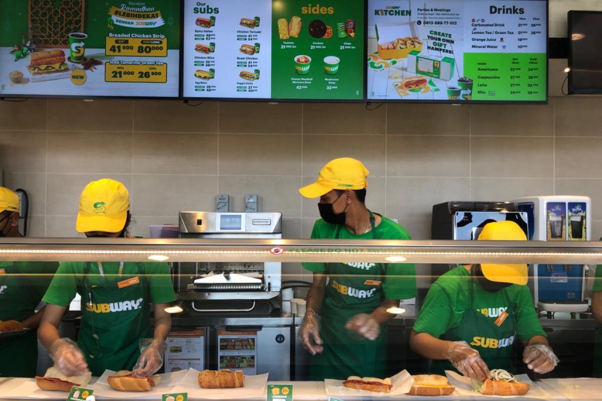 Subway bidik wisatawan di Bali agar makan sandwich kaya protein