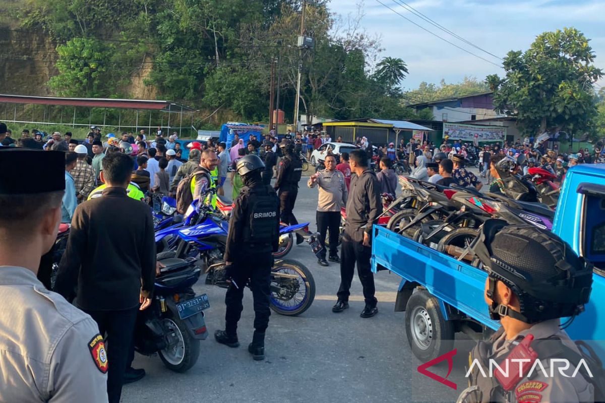 Polisi kembali mwngamankan 33 motor balap liar di hari kedua Ramadhan
