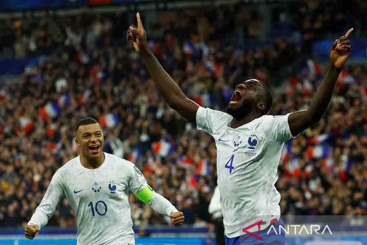 Prancis menang telak 4-0 atas Belanda di kualifikasi Euro 2024, Mbappe cetak 2 gol