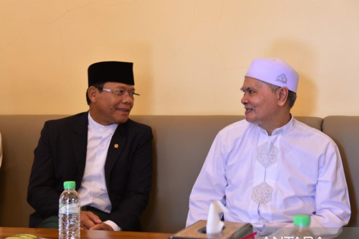 Bahas Pemilu 2024, Plt Ketum PPP temui Wakil Rais Aam PBNU KH Afifuddin Muhajir