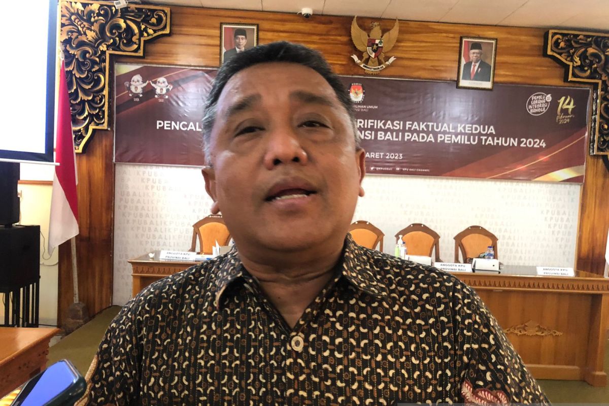 KPU: Empat bacalon DPD Bali lolos verifikasi perbaikan kedua