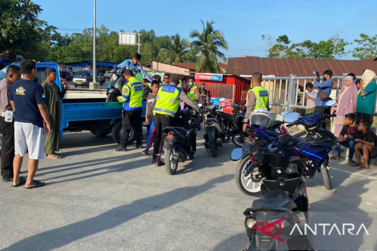 Polisi amankan 22 motor balap liar di hari ketiga Ramadhan