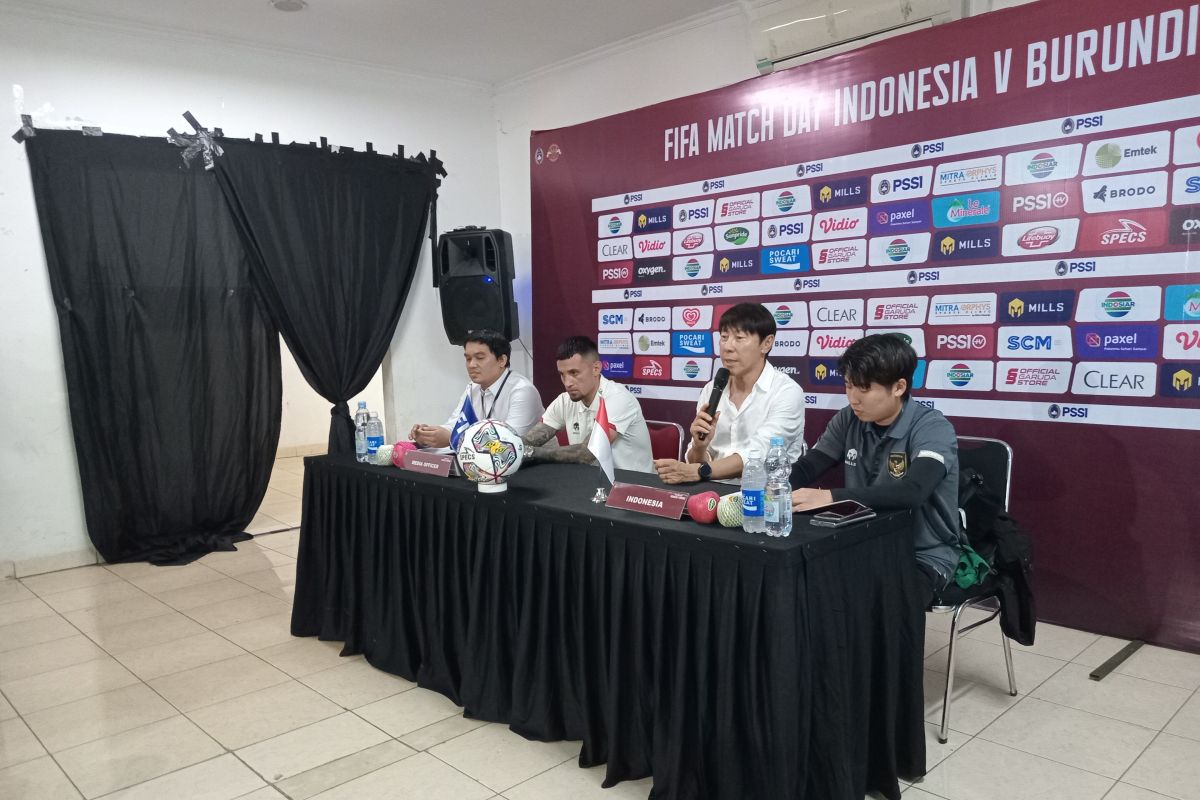 Shin Tae-yong nilai pertahanan Indonesia saat ini sudah cukup baik