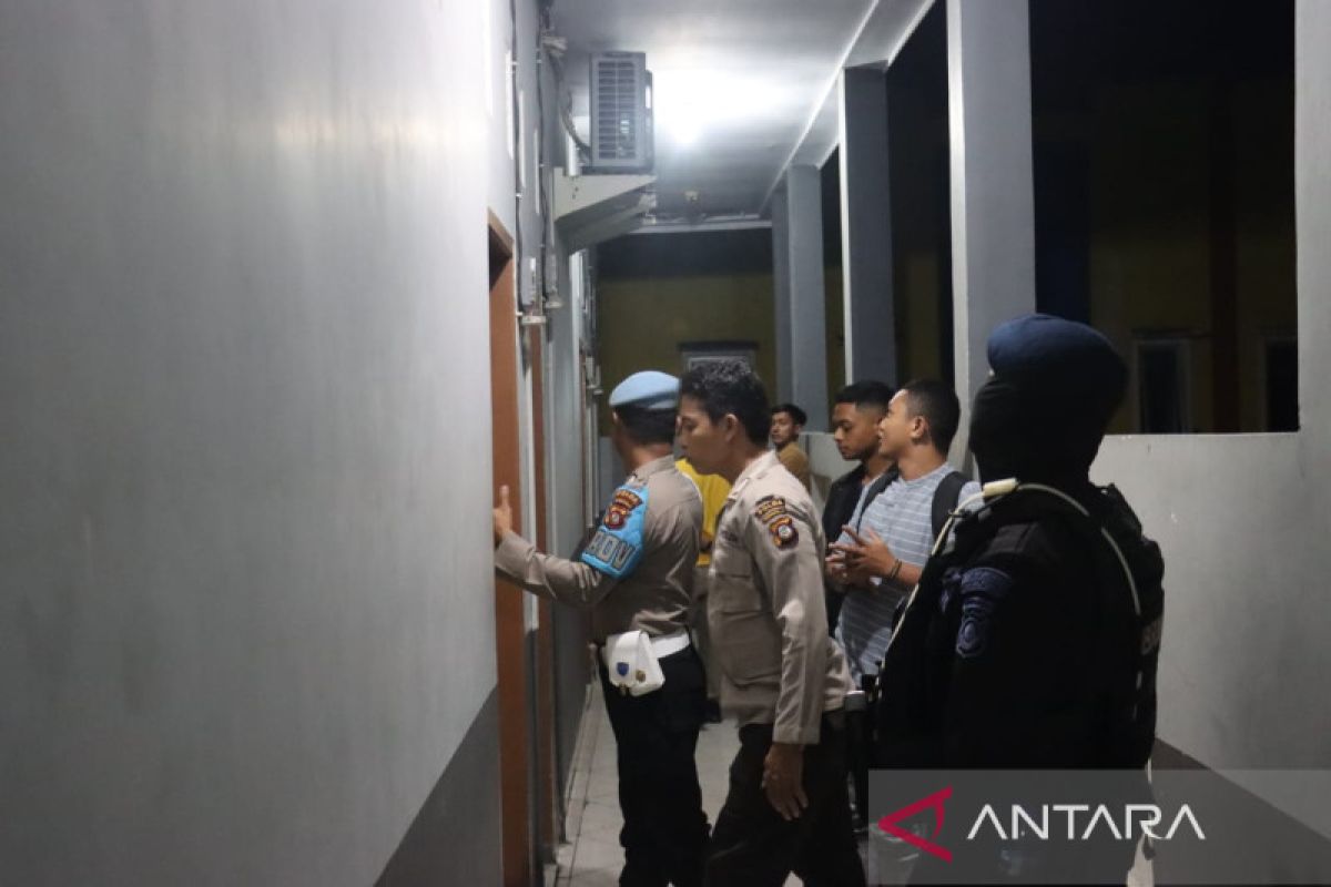 Polisi gelar razia di sejumlah lokasi di Gorontalo