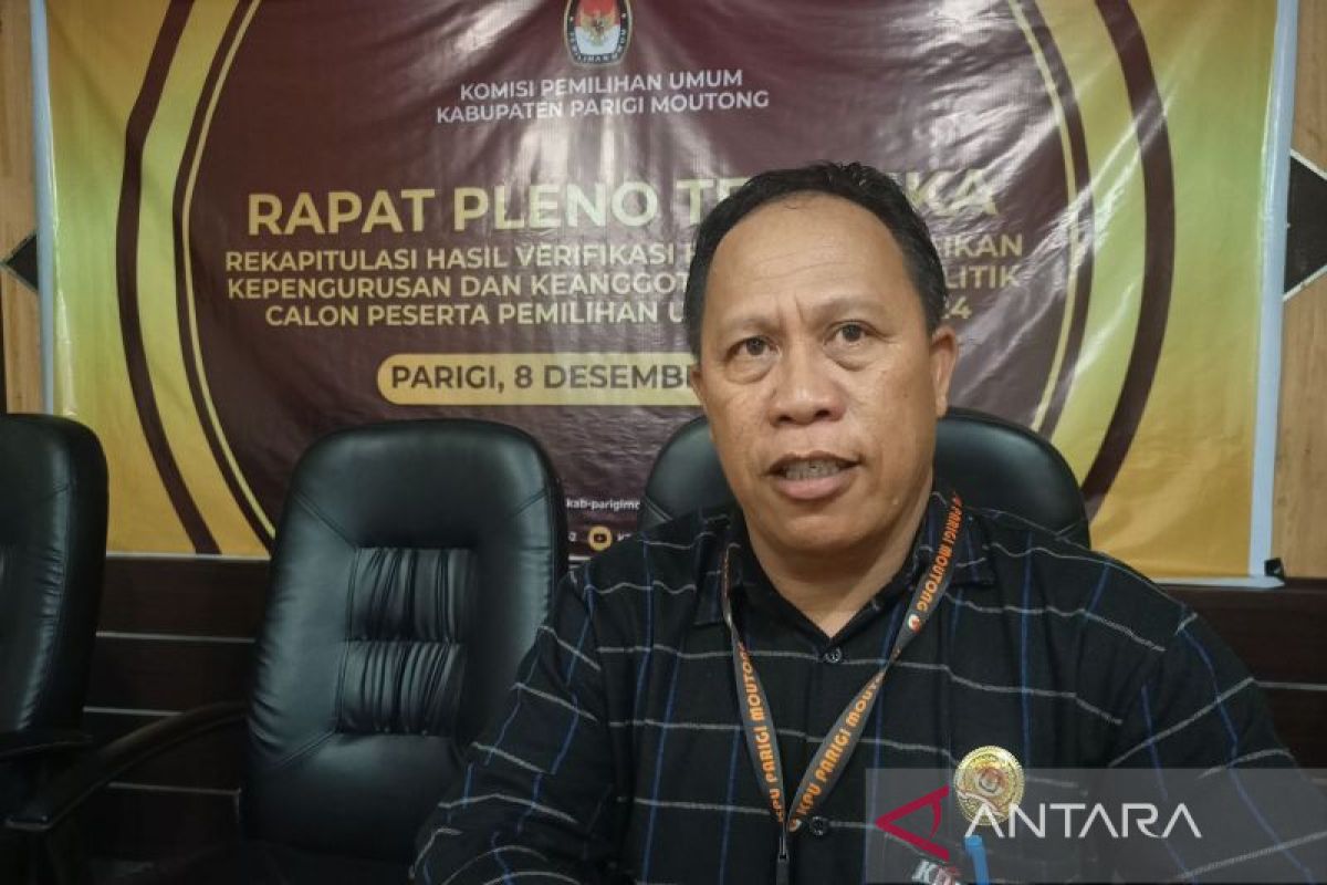 KPU Parigi Moutong lanjutkan penyusunan daftar pemilih untuk Pemilu 2024