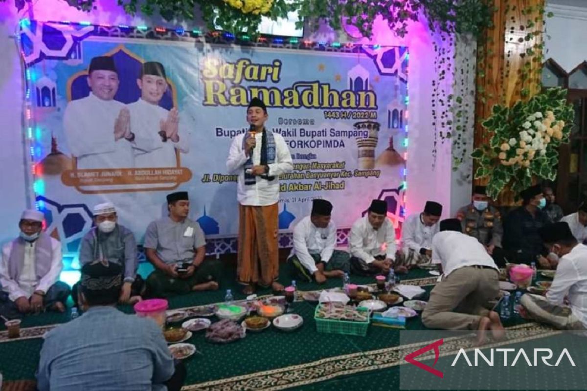 Pemkab Sampang tiadakan bukber dan Safari Ramadhan