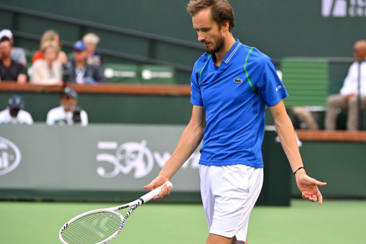 Medvedev awali Miami Open dengan kemenangan cepat