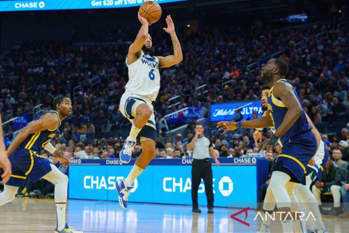 Golden State Warriors takluk 96-99 dari Timberwolves