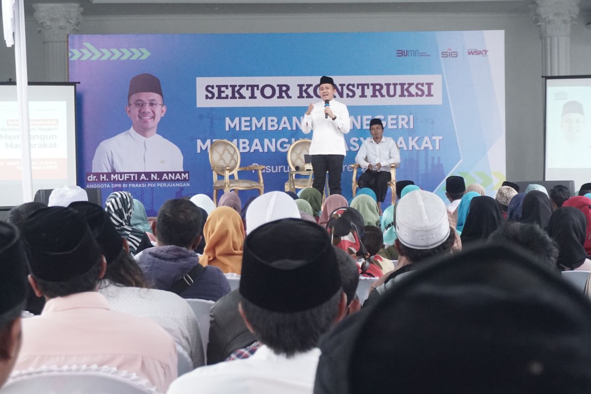 Mufti dukung Semen Indonesia bangun infrastruktur ramah lingkungan