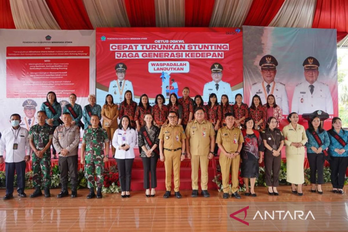 Bupati Minahasa Utara harap Bunda TPK jadi agen penanganan stunting