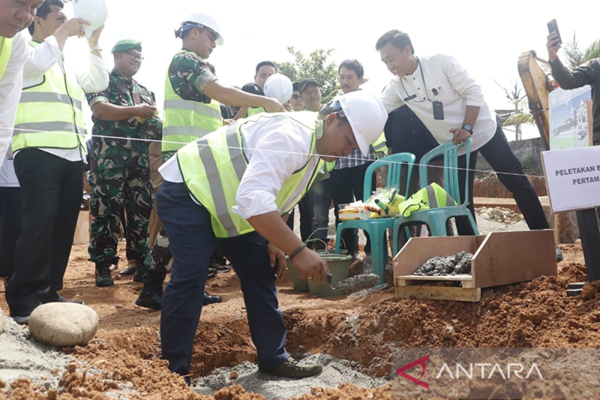 Gedung perpustakaan daerah Seluma dibangun dengan anggaran Rp9 miliar