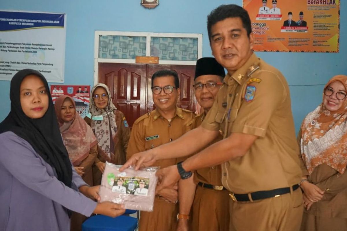 Wakil Bupati Merangin menyalurkan bantuan untuk ibu hamil