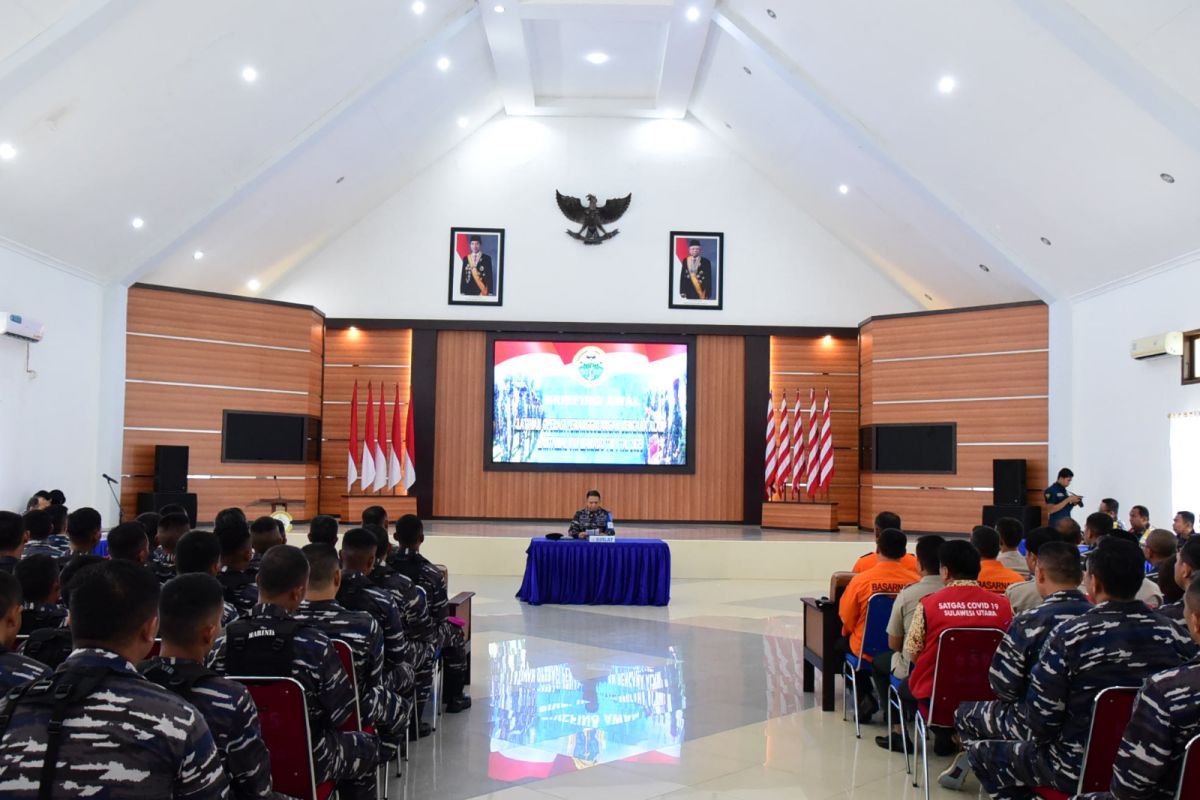 Lantamal VIII libatkan tiga KAL di latihan penanggulangan bencana