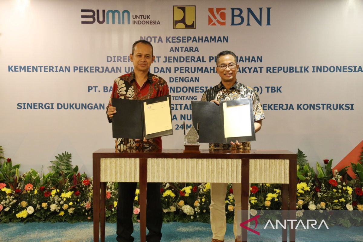 BNI dan Kementerian PUPR ciptakan kartu multifungsi untuk pekerja IKN