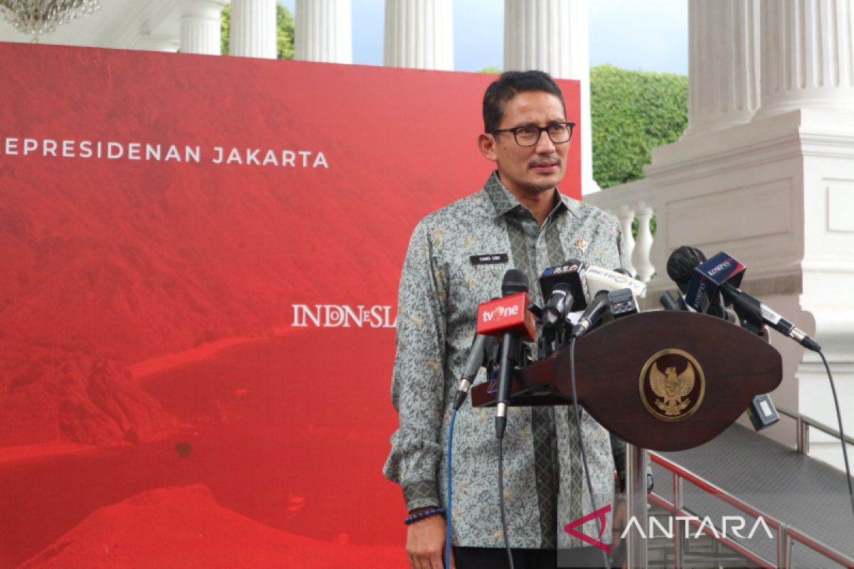 Sandiaga siapkan skenario antisipasi lonjakan wisatawan saat Lebaran