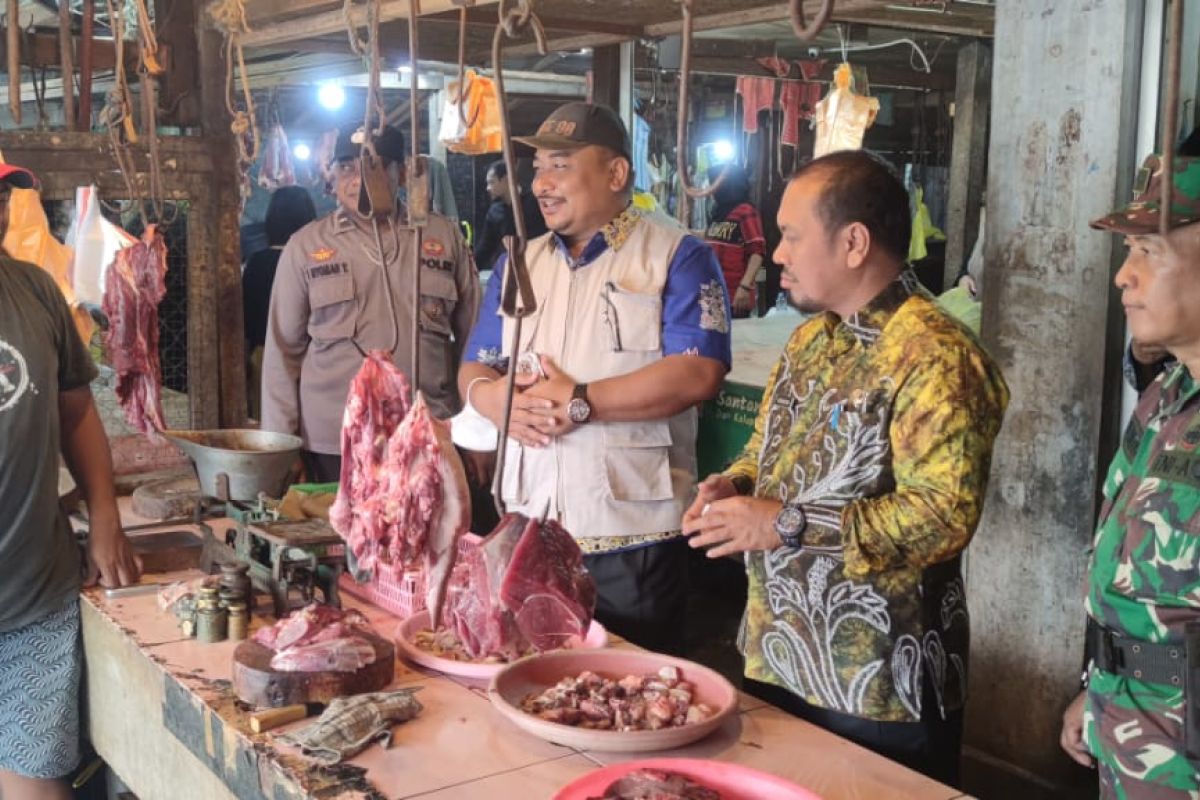 Sejumlah harga komoditas pangan di Palangka Raya alami kenaikan