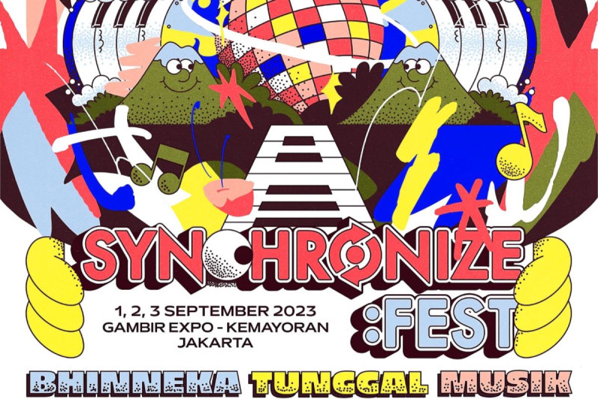 Synchronize Fest 2023 tunjuk dua seniman garap visual tema tahun ini