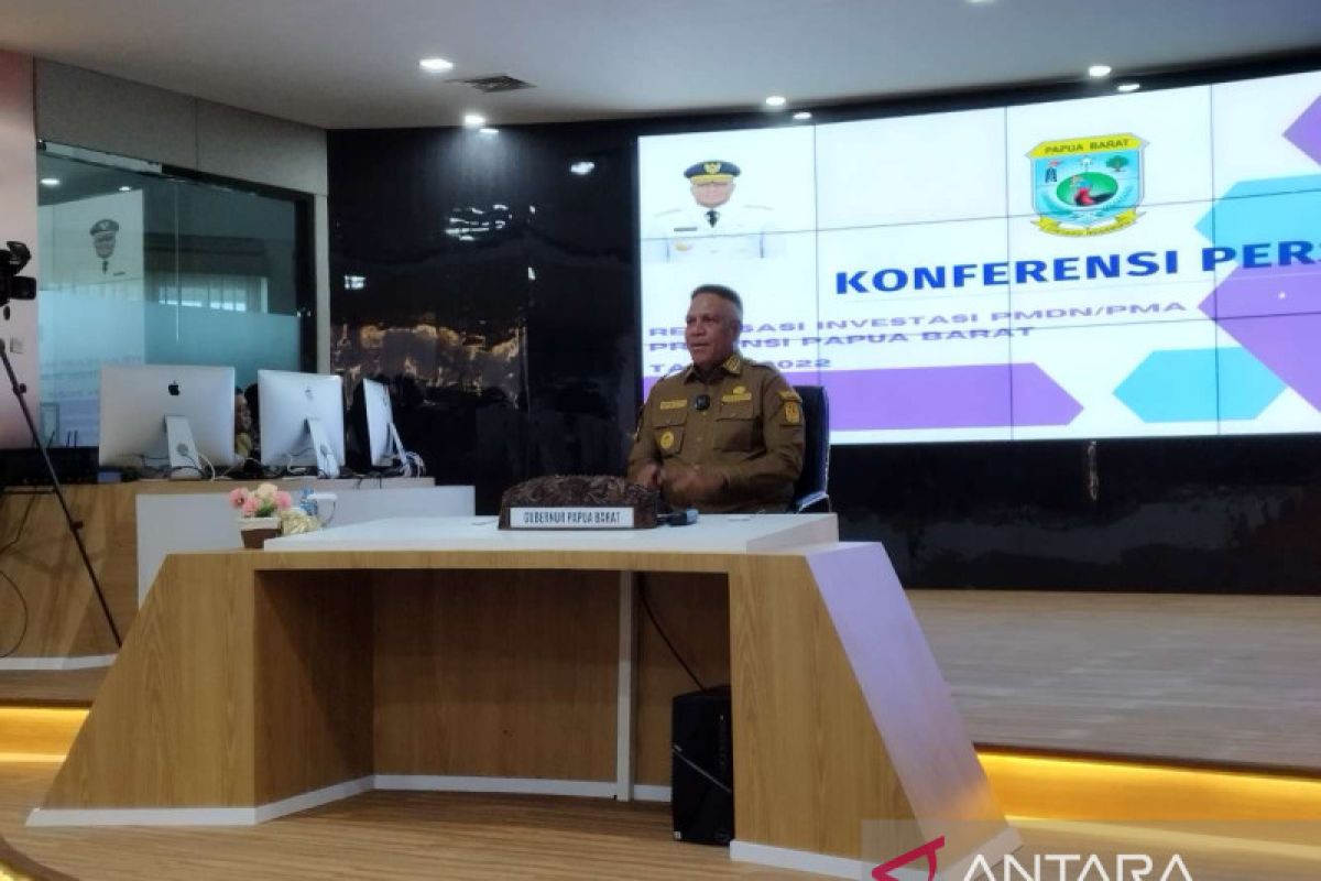 Gubernur menjaga iklim investasi Papua Barat terus tumbuh positif