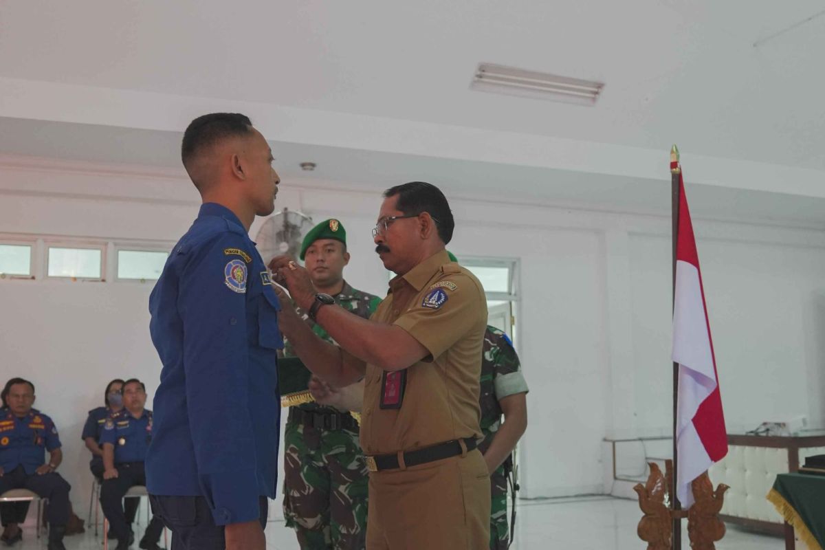 Damkar Badung tingkatkan disiplin personel lewat Diklat Bela Negara