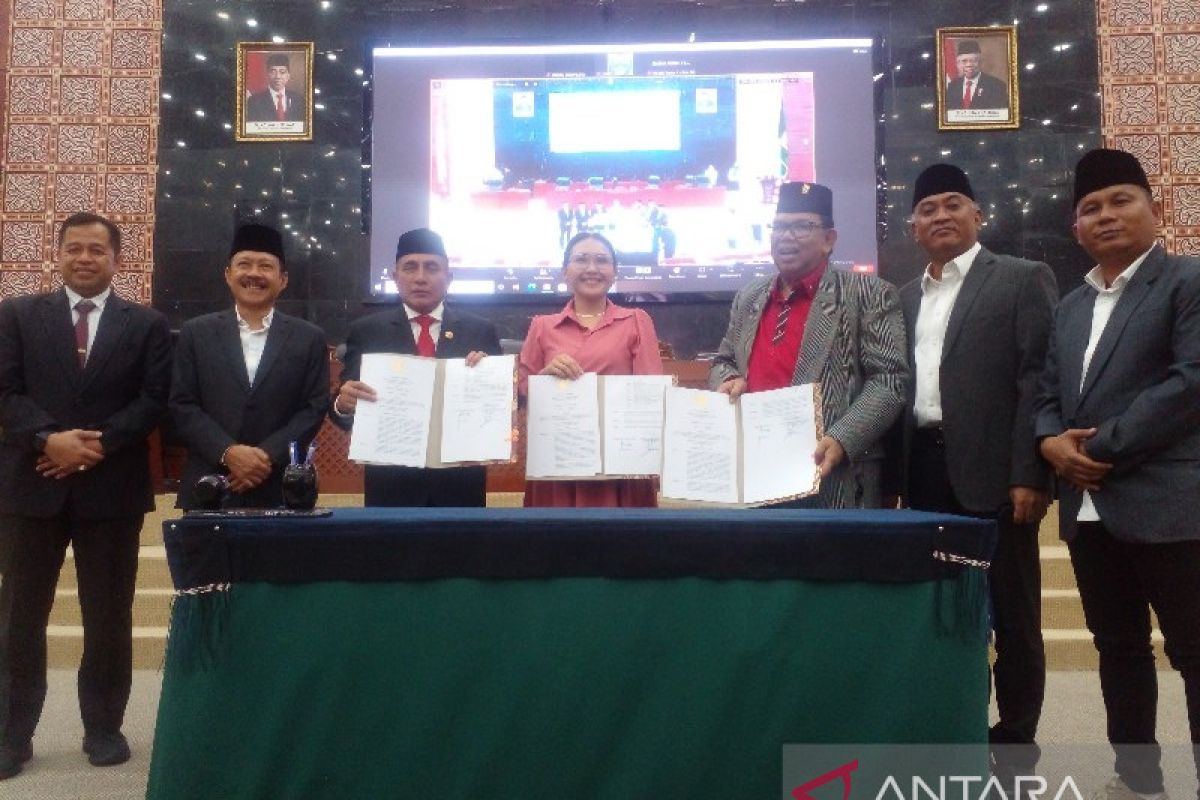 DPRD dan Gubernur Sumut sepakati tiga ranperda