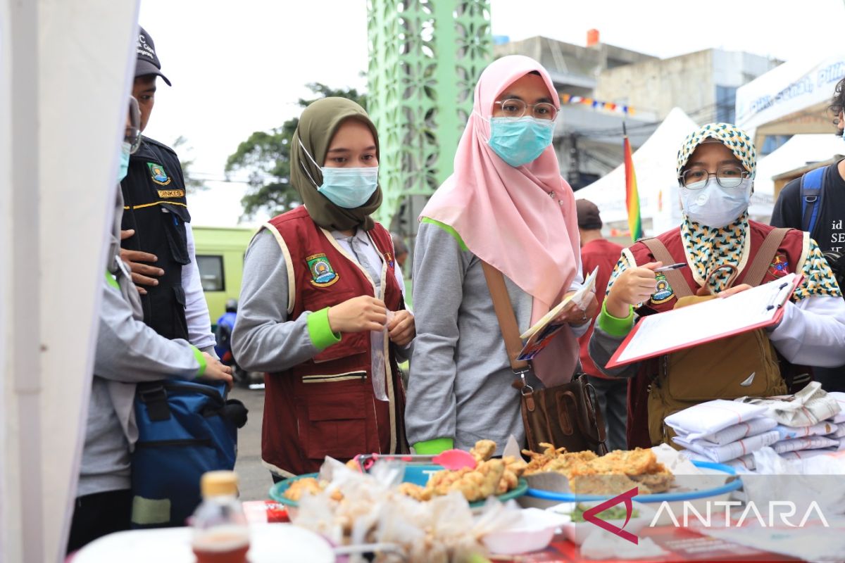Dinkes Tangerang sidak penjual takjil cek kandungan makanan
