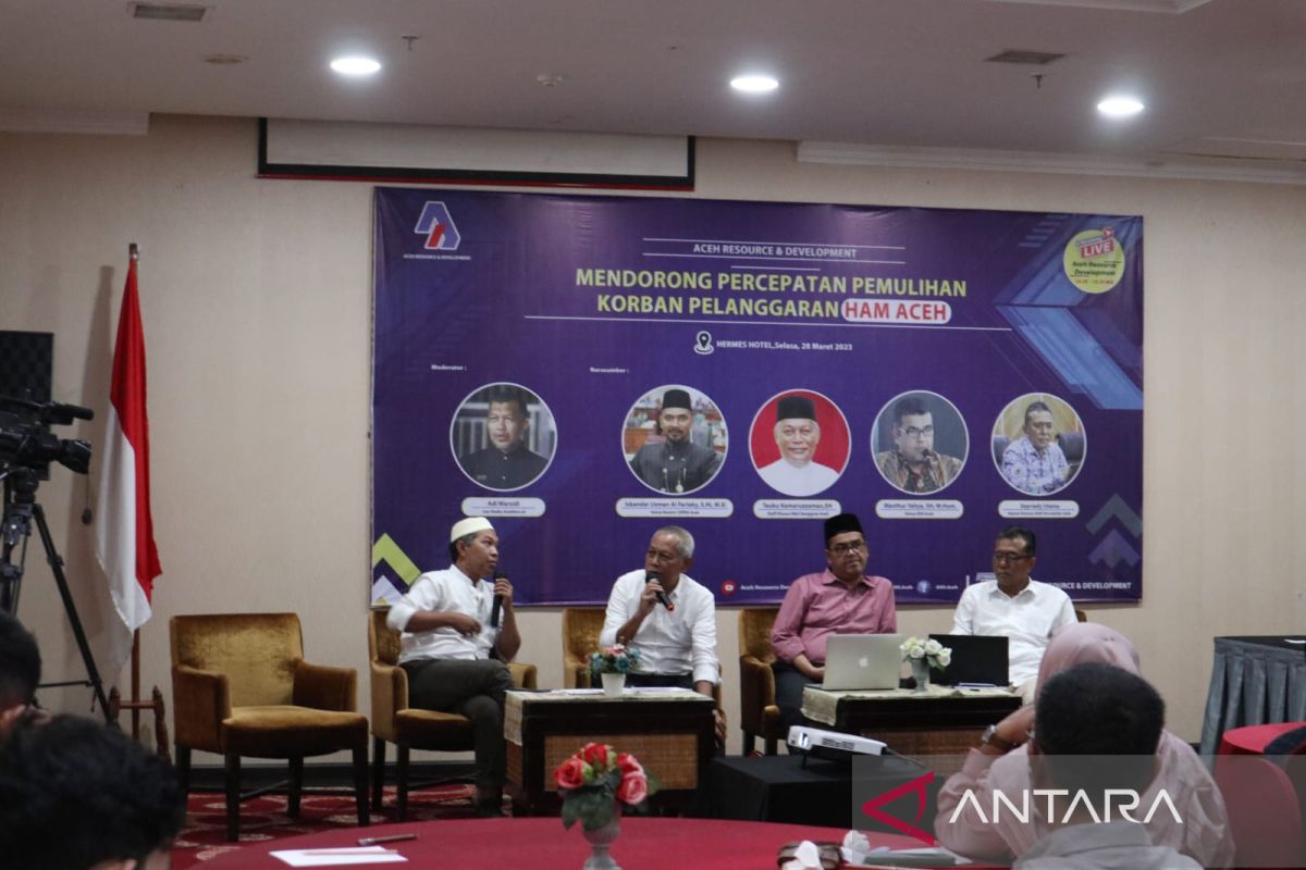KKR Aceh dorong Pergub untuk percepatan pemulihan korban pelanggaran HAM