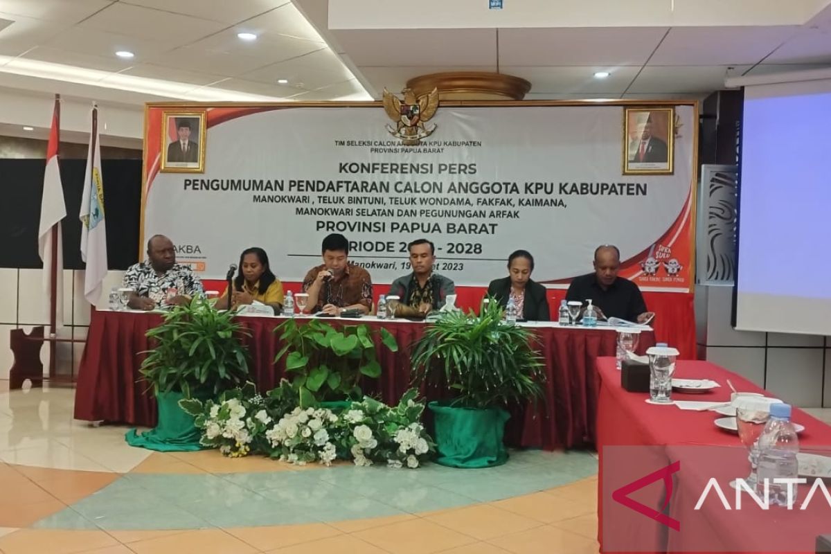 Timsel sebut pendaftaran calon komisioner KPU se-Papua Barat sepi peminat
