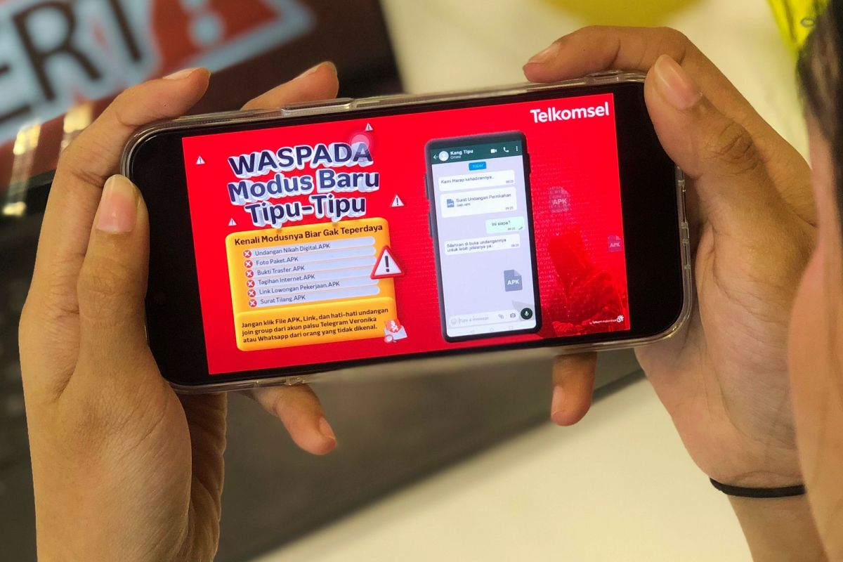 Telkomsel imbau pelanggan waspada pencurian data melalui pesan fiktif