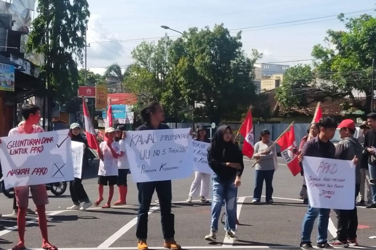 GMNI Jember desak penuntasan pokok pikiran kebudayaan daerah