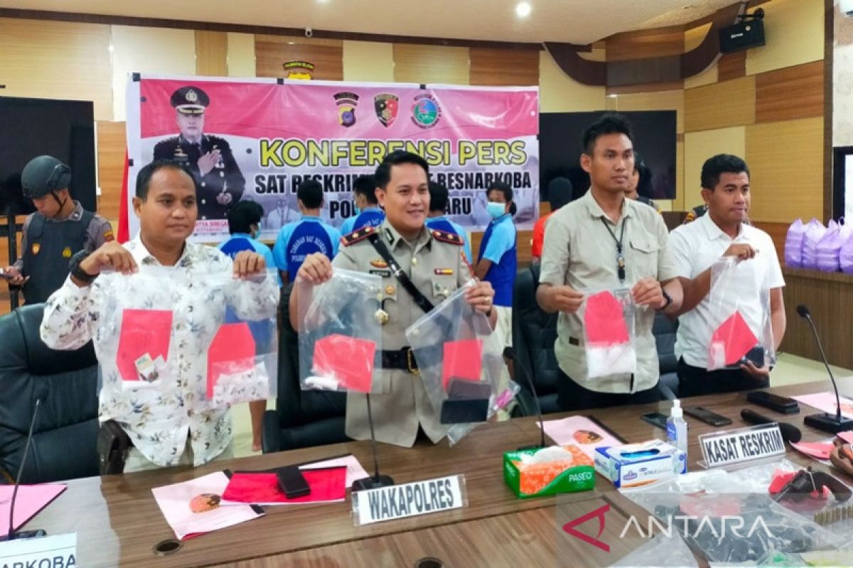 Polres Kotabaru bongkar jaringan pengedar sabu