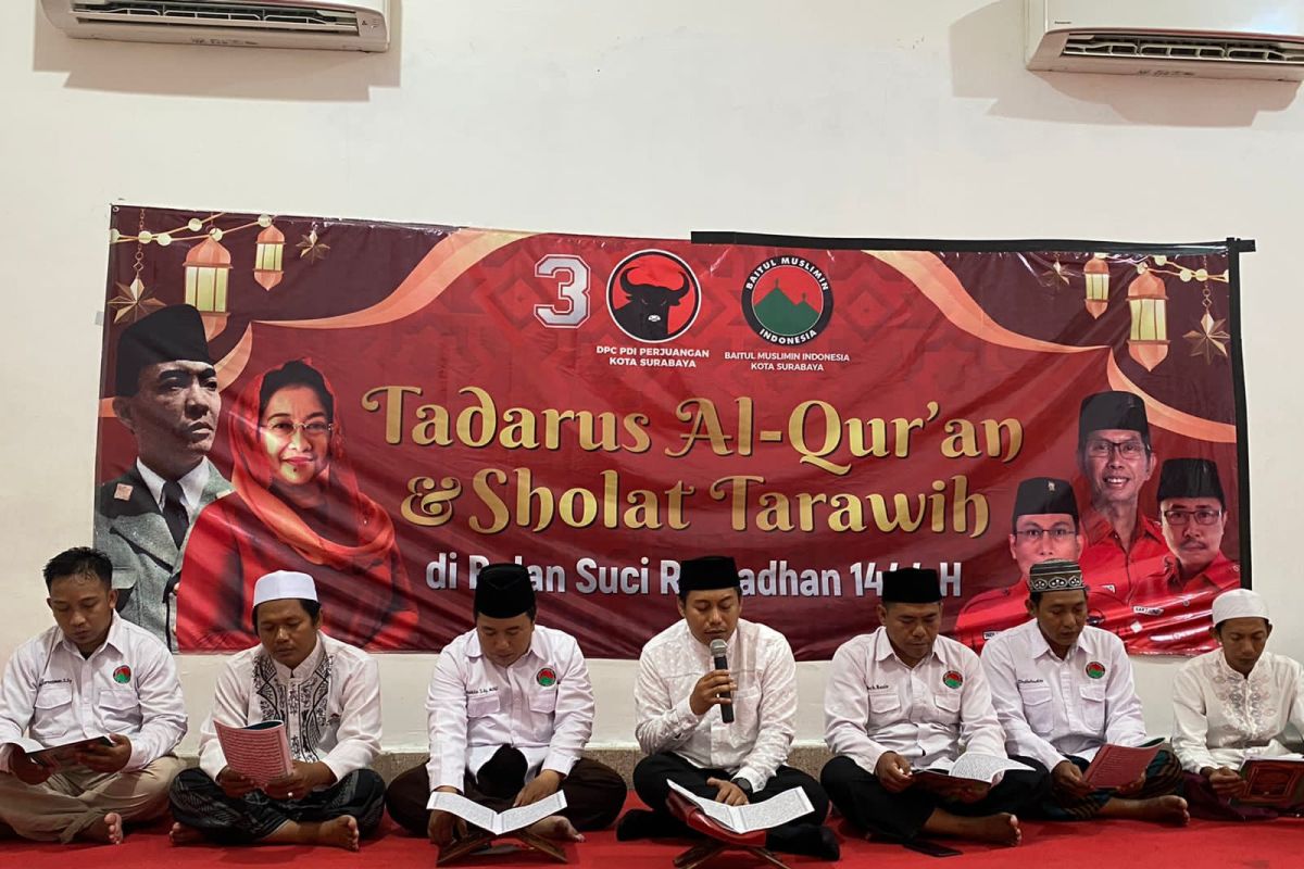Bamusi Surabaya perkuat jiwa spiritual kader dengan Tadarus Quran