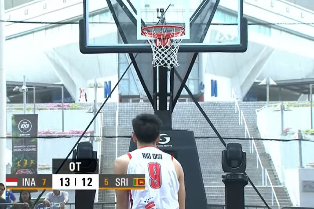 Indonesia menang di gim pertama FIBA 3x3 Asia Cup