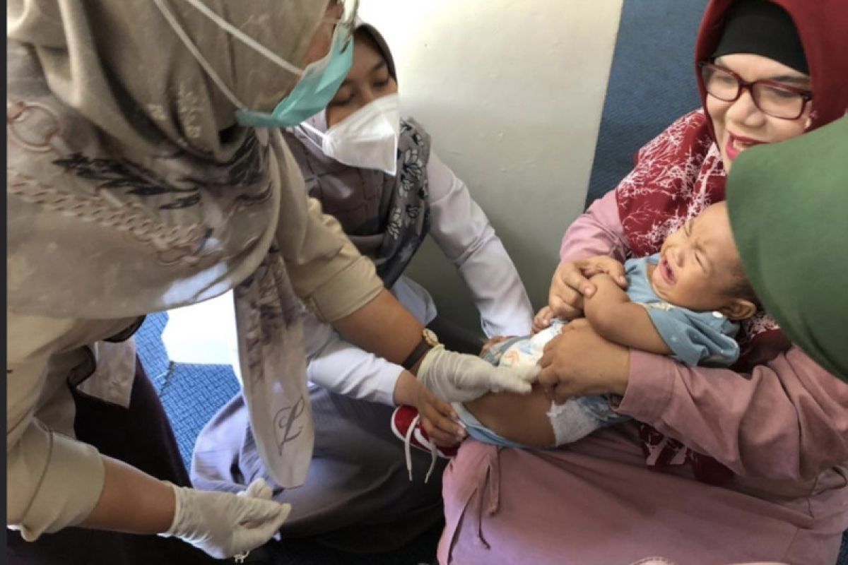 Pemkot catat realisasi program polio di Padang capai 62,5 persen
