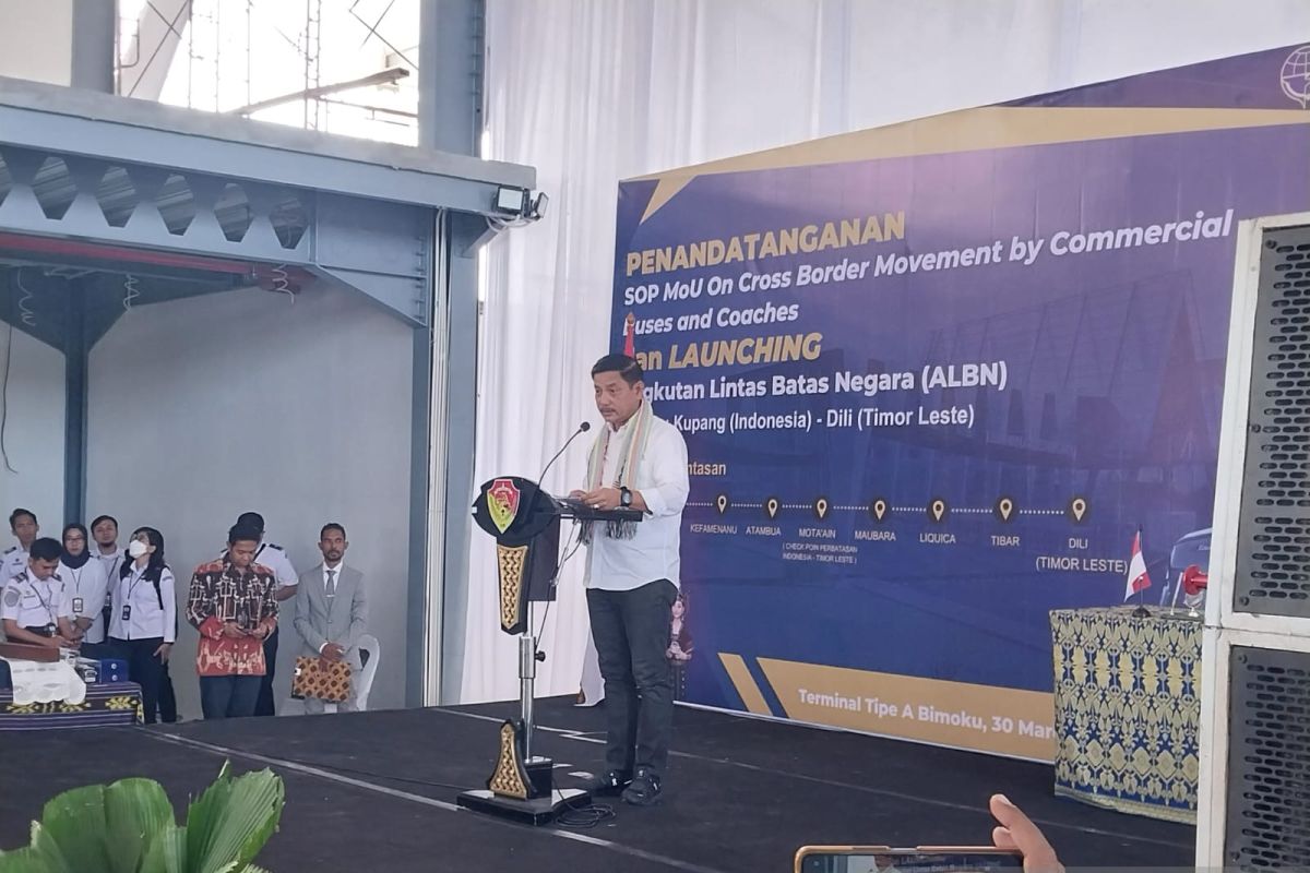 Ministry to open cross-border freight transportation Kupang-Dili