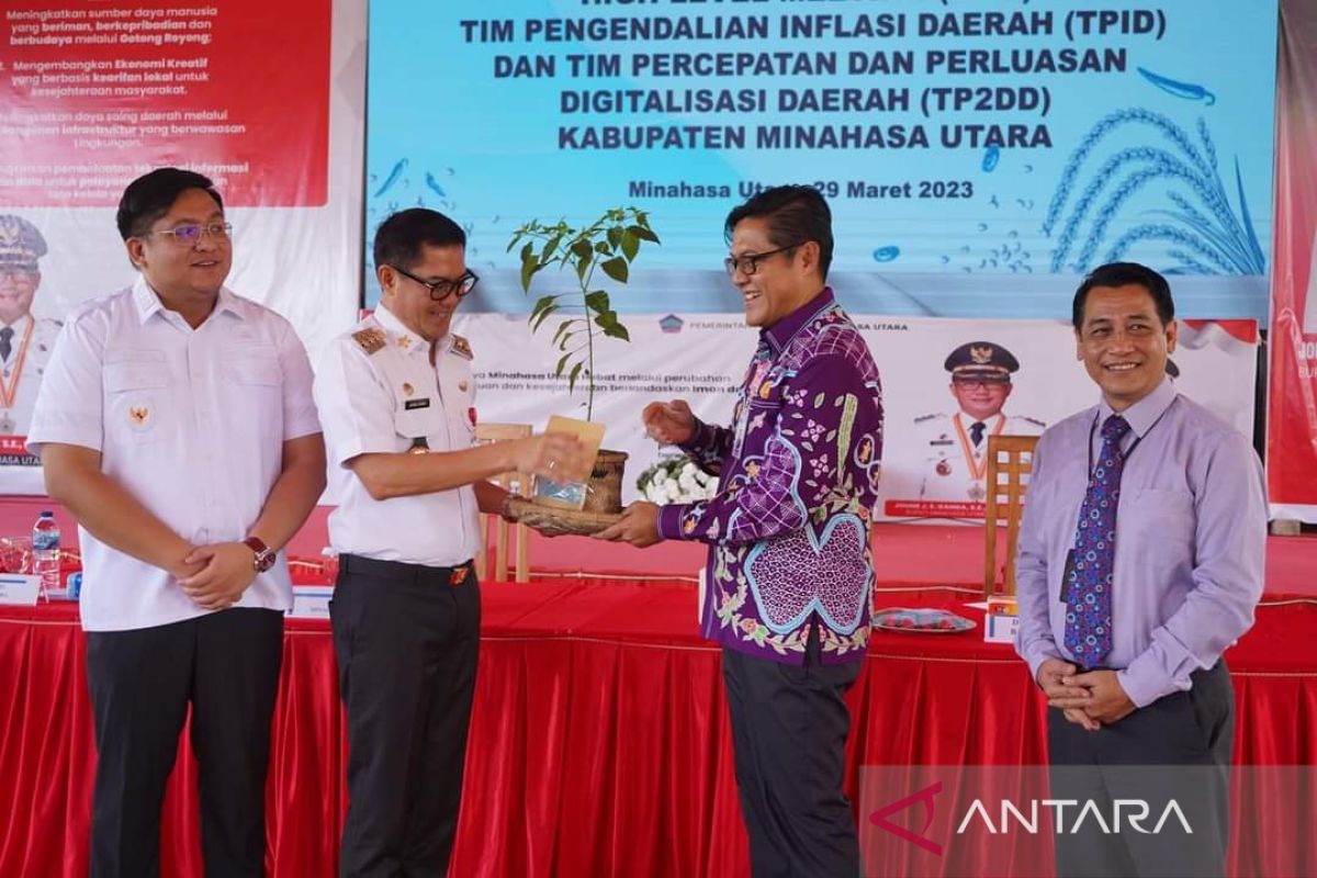 Bupati Minut: TP2DD-TPID diharapkan mampu kendalikan inflasi