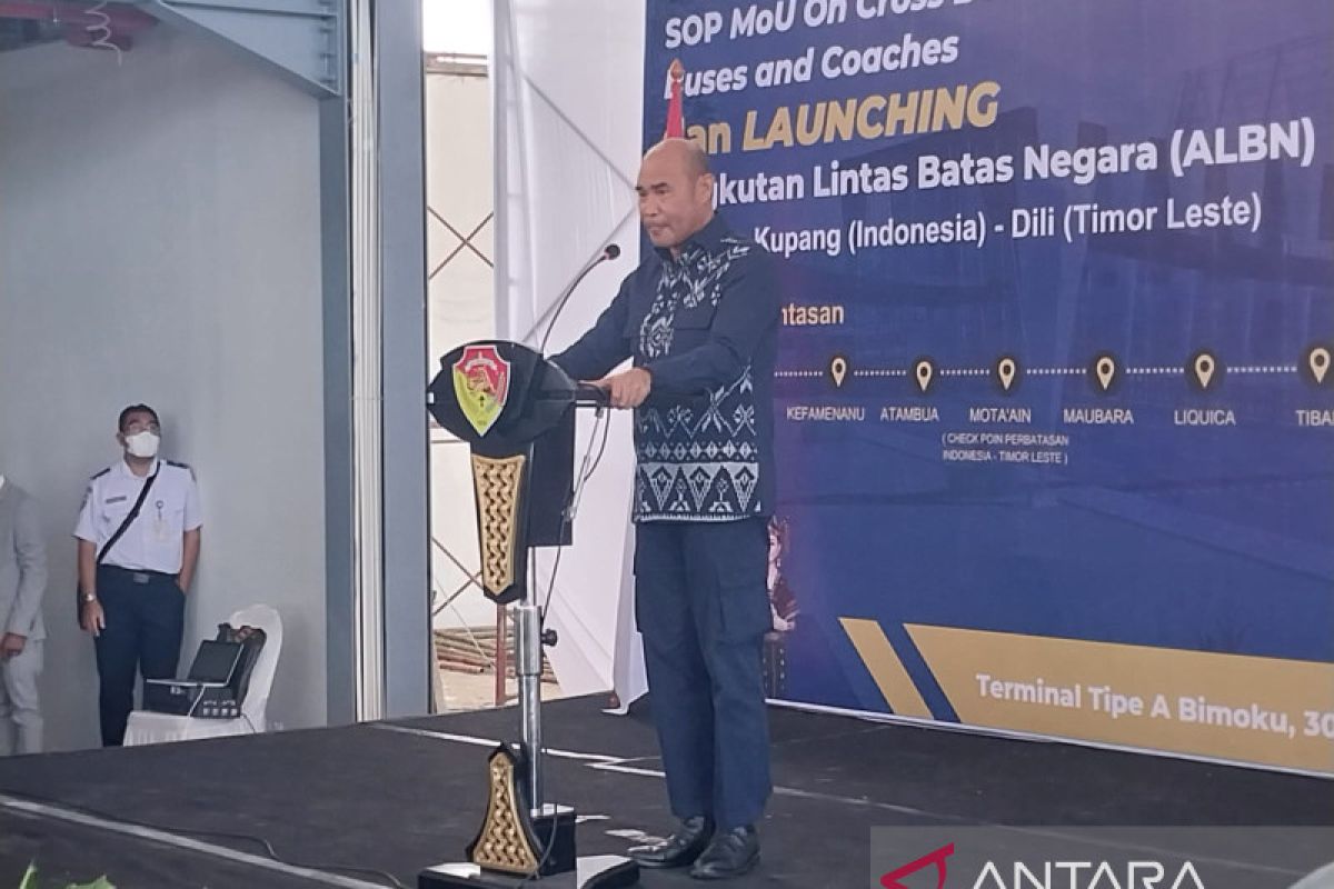 Gubernur NTT:  Layanan bus Kupang-Dili majukan ekonomi dua negara