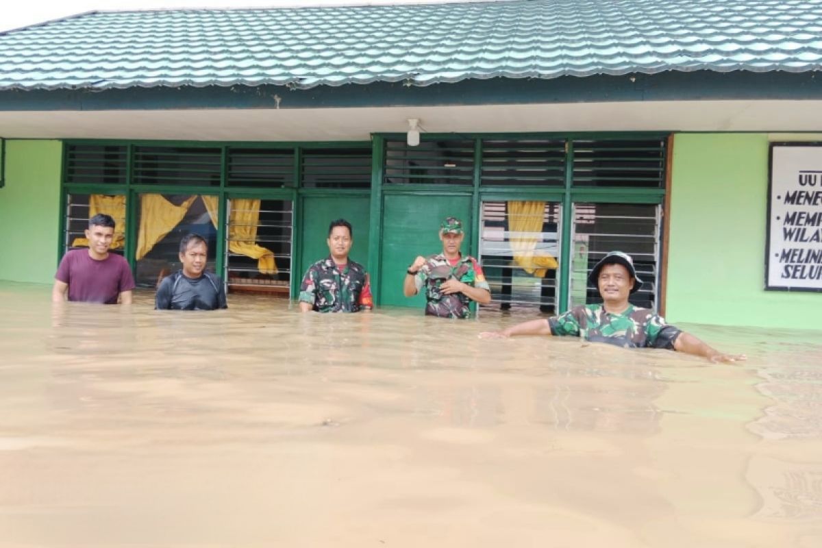 Tujuh desa di Kapuas Tengah kembali dilanda banjir