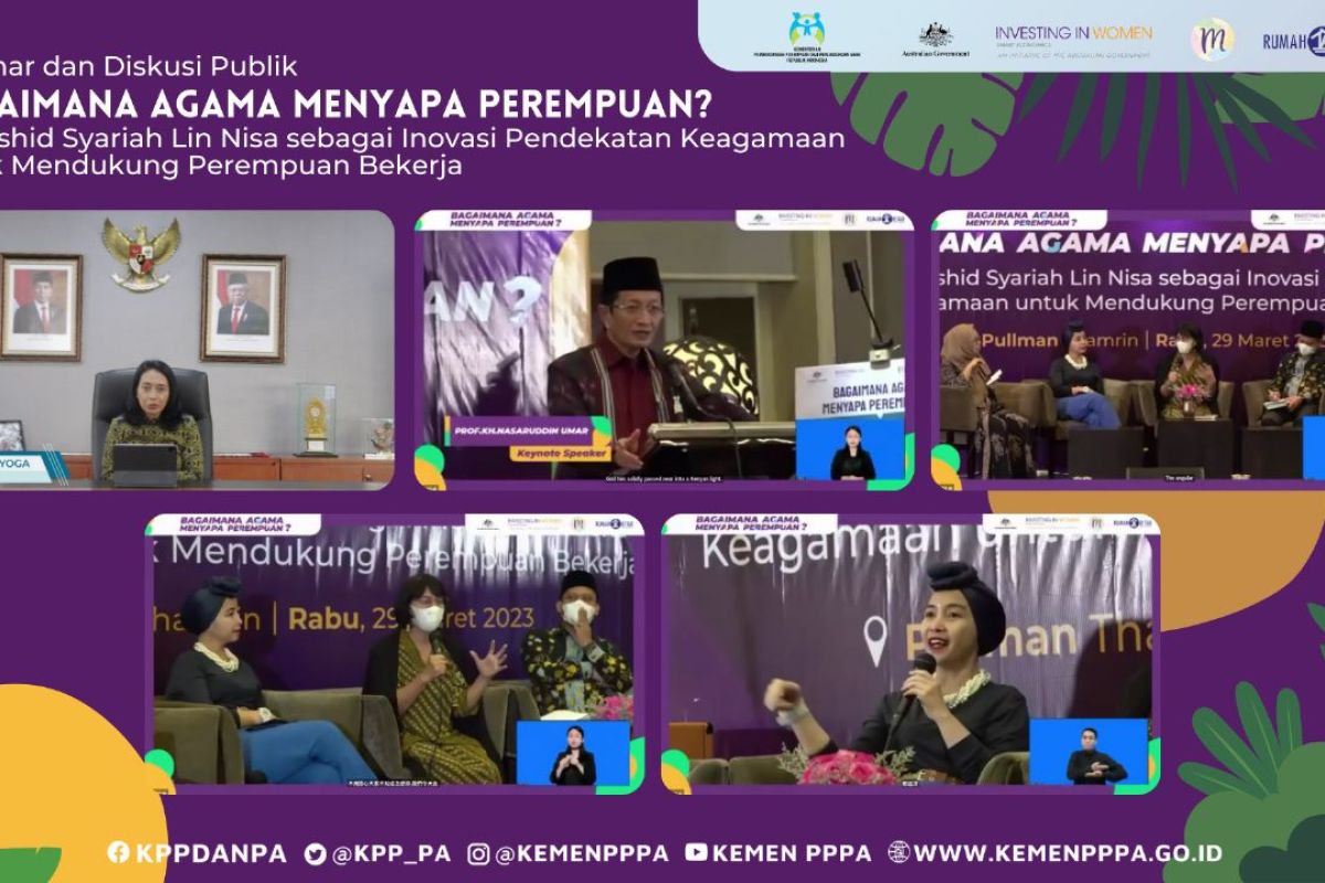 Pendekatan Keagamaan Maqashid Syariah Lin Nisa angin segar dukung perempuan bekerja