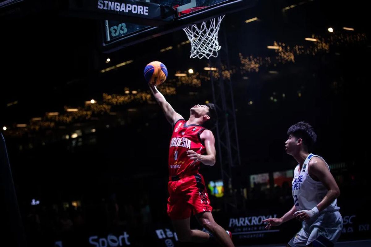 Timnas Indonesia masih berpeluang ke babak utama FIBA 3x3 Asia Cup